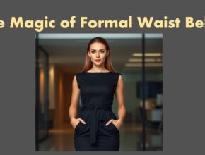 Formal waist belts for office attire