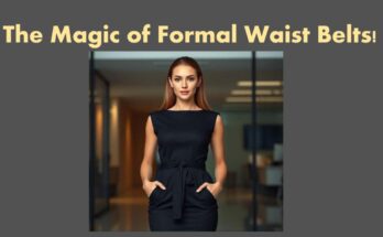 Formal waist belts for office attire